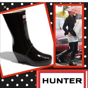HUNTER BOOTS ... KELLAN WEDGE 5